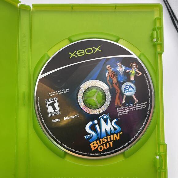 Sims Bustin' Out (Microsoft Xbox, 2003) NO MANUAL TESTED WORKS - Picture 4 of 6